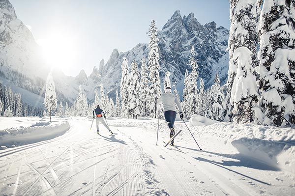 Fun Active organisierte Langlauftouren Südtirol Dolomiten Cortina Skilanglauf Urlaub