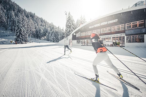 Fun Active organisierte Langlauftouren Südtirol Dolomiten Cortina Skilanglauf Urlaub