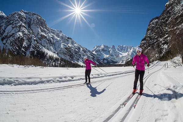 Fun Active organisierte Langlauftouren Südtirol Dolomiten Cortina Skilanglauf Urlaub